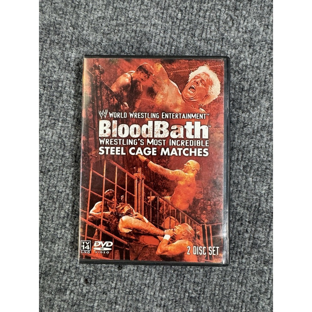WWE - Bloodbath: Wrestling's Most Incredible Steel Cage Matches 2 Disc Set DVD